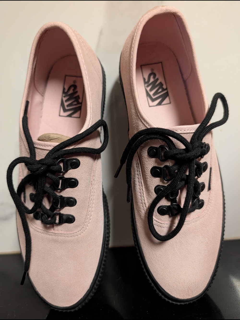 Vans Authentic Platform 2.0 'Embossed - Chalk Pink' Sneakers Size 10 Used Exc - Picture 9 of 13